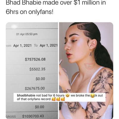 bhadbabie onlyfans leaked|Bhad Bhabie ‘breaks OnlyFans record’ after making $1m in six。